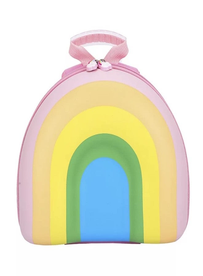 Adson Rainbow Backpack for Toddlers, and Children Plush Preschool Shoulder Bag Travel Bag Gift for Kid 2-8 Years Old Cute Mini - Perfect for Daycare, Playtime, and Elementary School -Multi Colour - Image 1