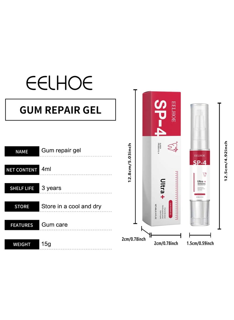 EELHOE Teeth SP-4 Series Teeth Whitening Gel, 4ml Gum Repair Gel - Image 4