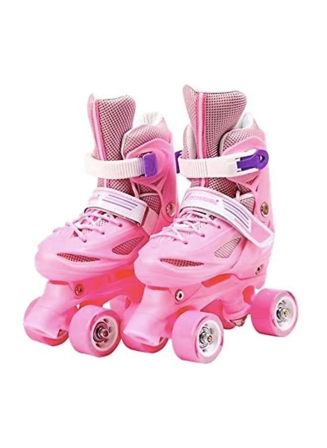 Generic - Roller Skates Children's Double-row Four-wheel Single-shoe Roller Skates for Toddlers,Children,Youth, Teenagers - Image 1