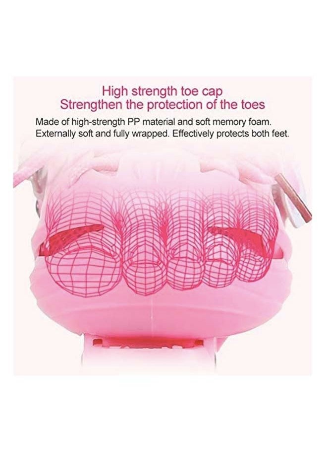 Generic - Roller Skates Children's Double-row Four-wheel Single-shoe Roller Skates for Toddlers,Children,Youth, Teenagers - Image 1