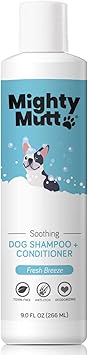 Mighty Mutt Natural Hypoallergenic Dog Shampoo and Conditioner AntiItch Soothing and Deodorizing 9oz - Image 1
