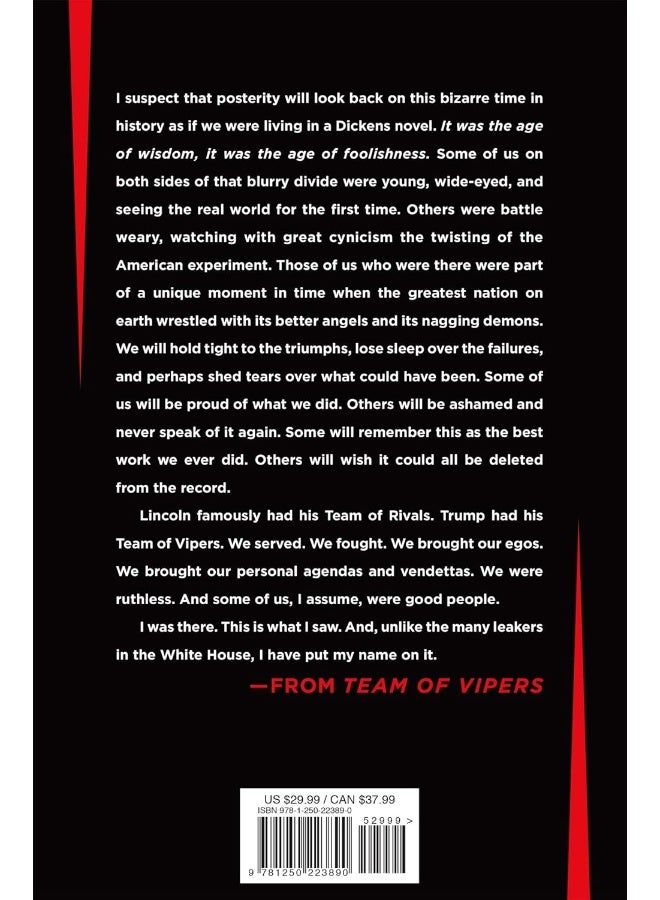 Team of Vipers: My 500 Extraordinary Days in the Trump White House - Image 2