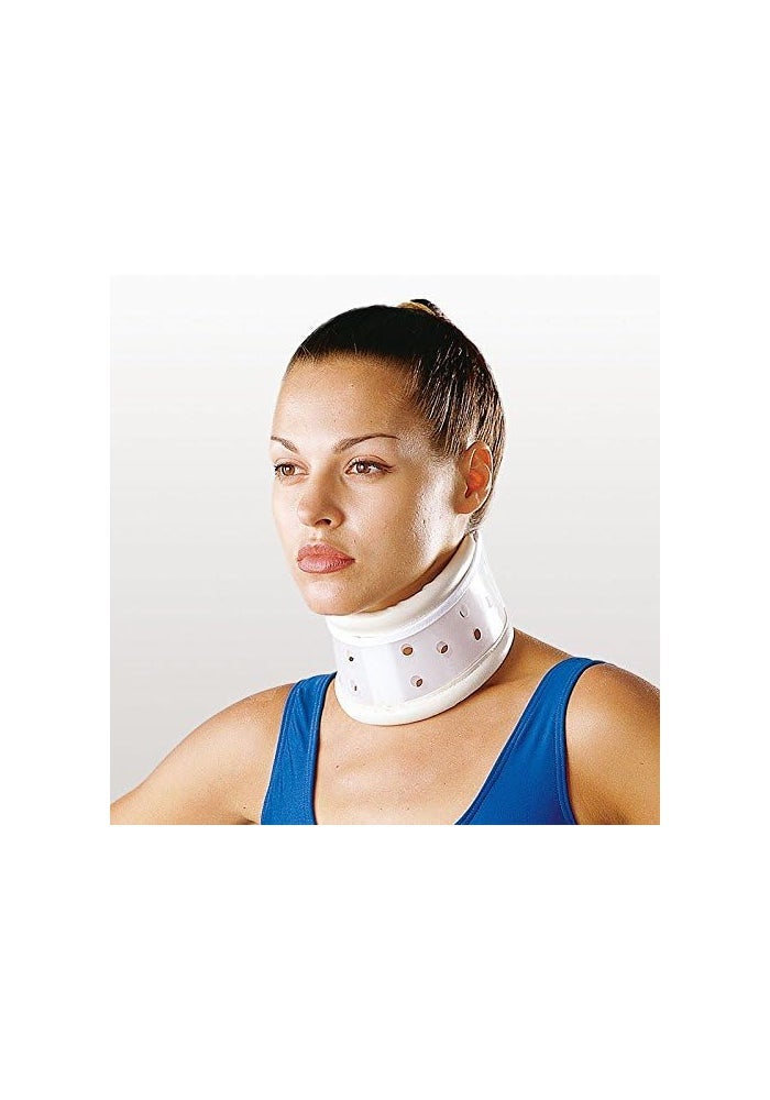 LP Support 905 Cervical Collar - Height Adjustable, White, Small - Image 1