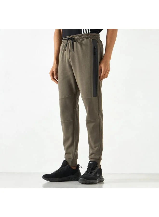 Kappa Kappa Track Pants with Drawstring Closure and Pockets