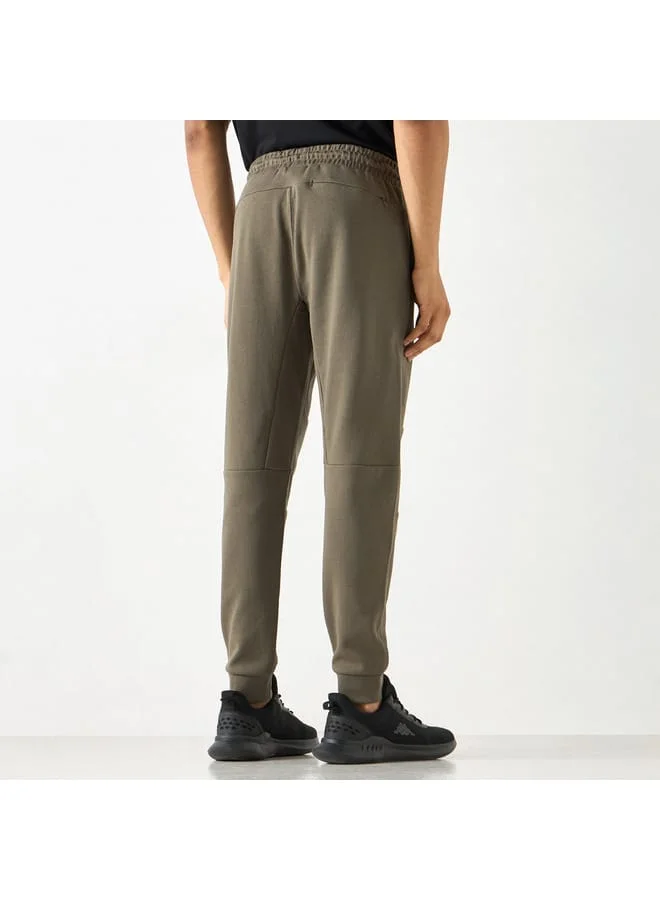 Kappa Kappa Track Pants with Drawstring Closure and Pockets