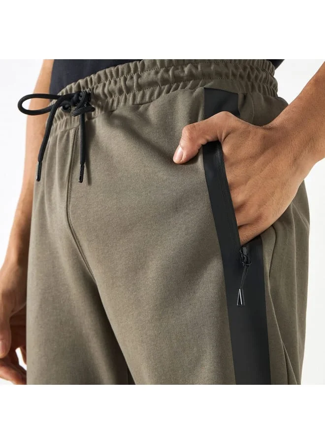 Kappa Kappa Track Pants with Drawstring Closure and Pockets