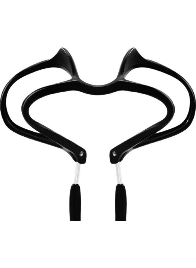 Sunset Red Reading Glasses For Men, Classic Full-Frame High-Definition Anti-Blue Light Fashionable Glasses For Women E9088 [New Upgrade] Black 200 Degrees - Image 3