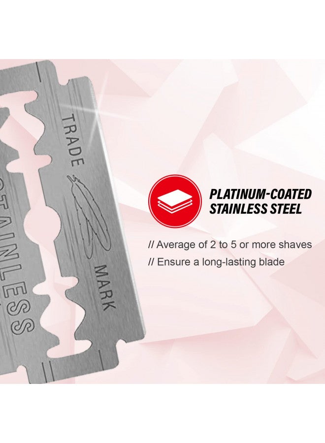 Feather Double Edge Safety Razor Blades 10 Count - Image 4