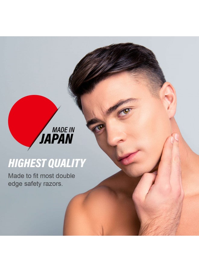 Feather Double Edge Safety Razor Blades 10 Count - Image 3