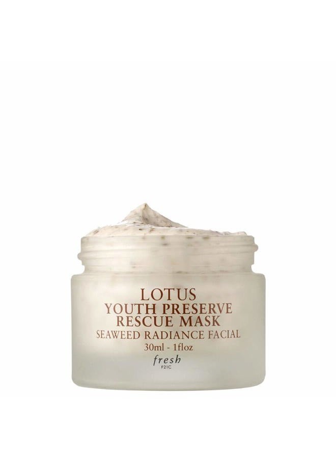 Fresh Lotus Youth Preserve Rescue Mask Seaweed Radiance Facial 1 fl oz / 30 ml - Image 1
