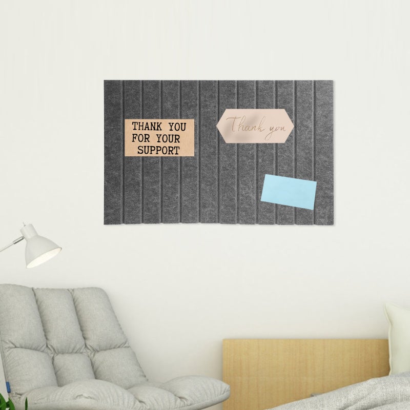 Notice Board Office Message Board Decorative Bulletin Board Display Felt Board - Image 1