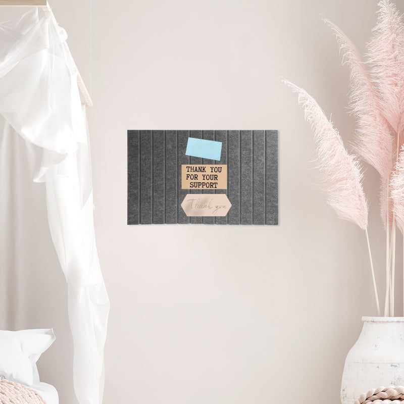 Notice Board Office Message Board Decorative Bulletin Board Display Felt Board - Image 5