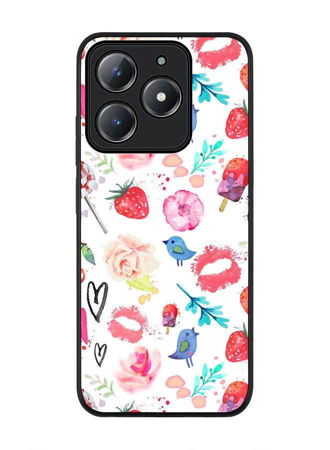 Stylizedd For Realme C63 / Realme C61 4G Case,Slim fit Camera Protection, Shockproof Thin Phone cover  - Summer Fever - Image 1