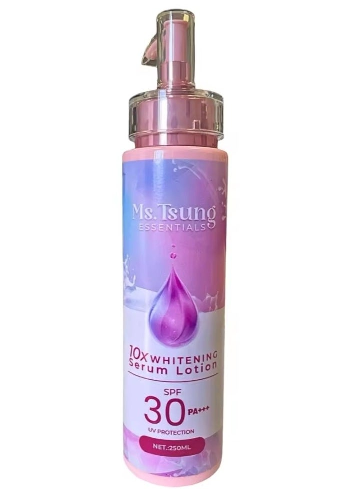Ms Tsung Essentials Ms. Tsung 10X Whitening Serum Lotion 250ml  - Image 1