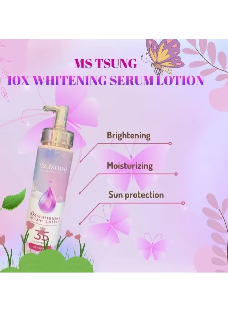Ms Tsung Essentials Ms. Tsung 10X Whitening Serum Lotion 250ml  - Image 3