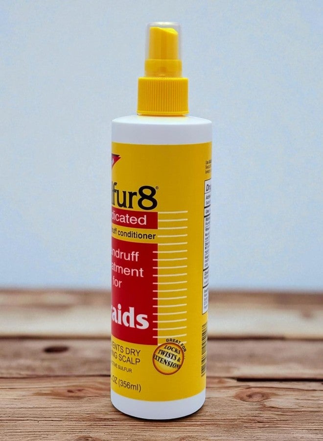 Dandruff Treatment Spray for Braids – Scalp Relief with Salicylic Acid – Itch & Flake Control - 12 oz - Image 3