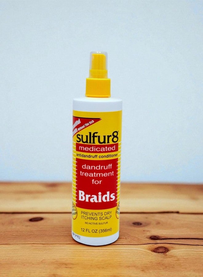Dandruff Treatment Spray for Braids – Scalp Relief with Salicylic Acid – Itch & Flake Control - 12 oz - Image 2