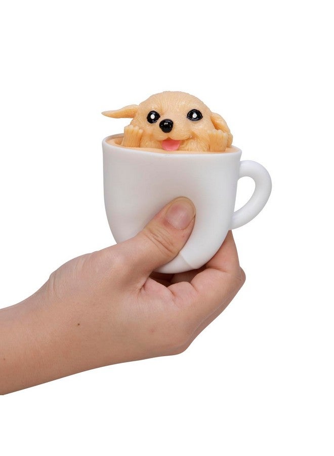 Schylling شيلينغ جرو في كوب - اضغط للكشف عن رفقاء لطيفين بموضوع الكافيين - قد يختلف النمط (عبوة من 1) - Image 4