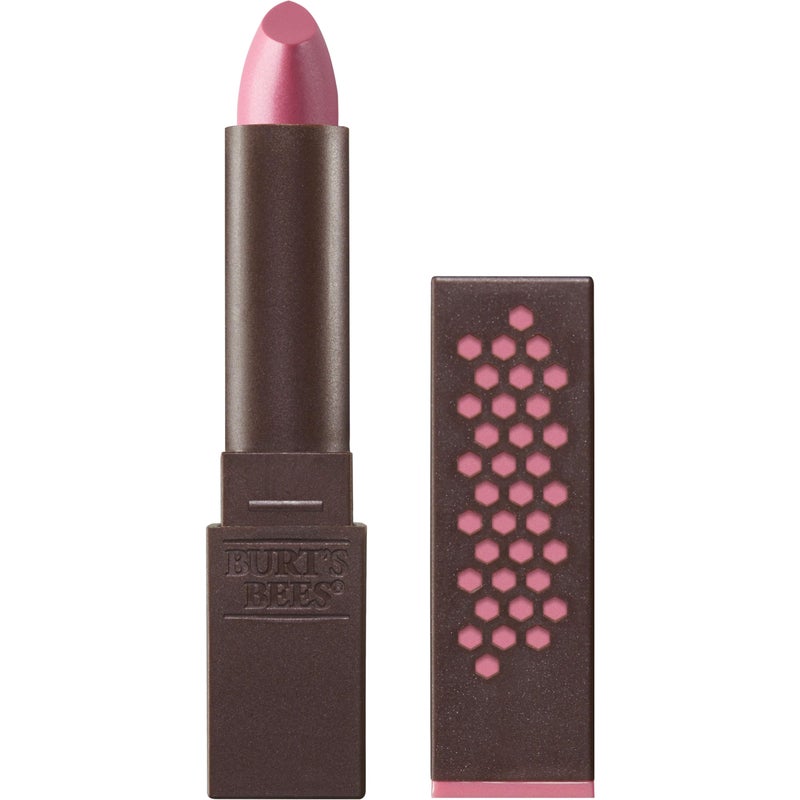 Burt's Bees 100% Natural Glossy Lipstick,Rose Falls - 1 Tube - Image 1