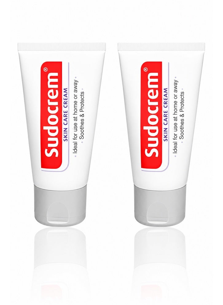 Sudocrem Skin Care Cream Pack of 2 | Soothing & Protective Moisturizing Cream for Dry & Sensitive Skin
