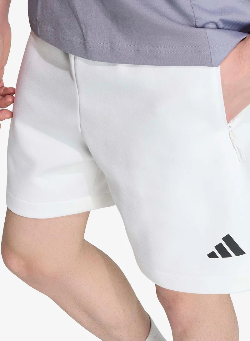Adidas WHITE 7" Z.N.E. Shorts for Men | Best Price UAE