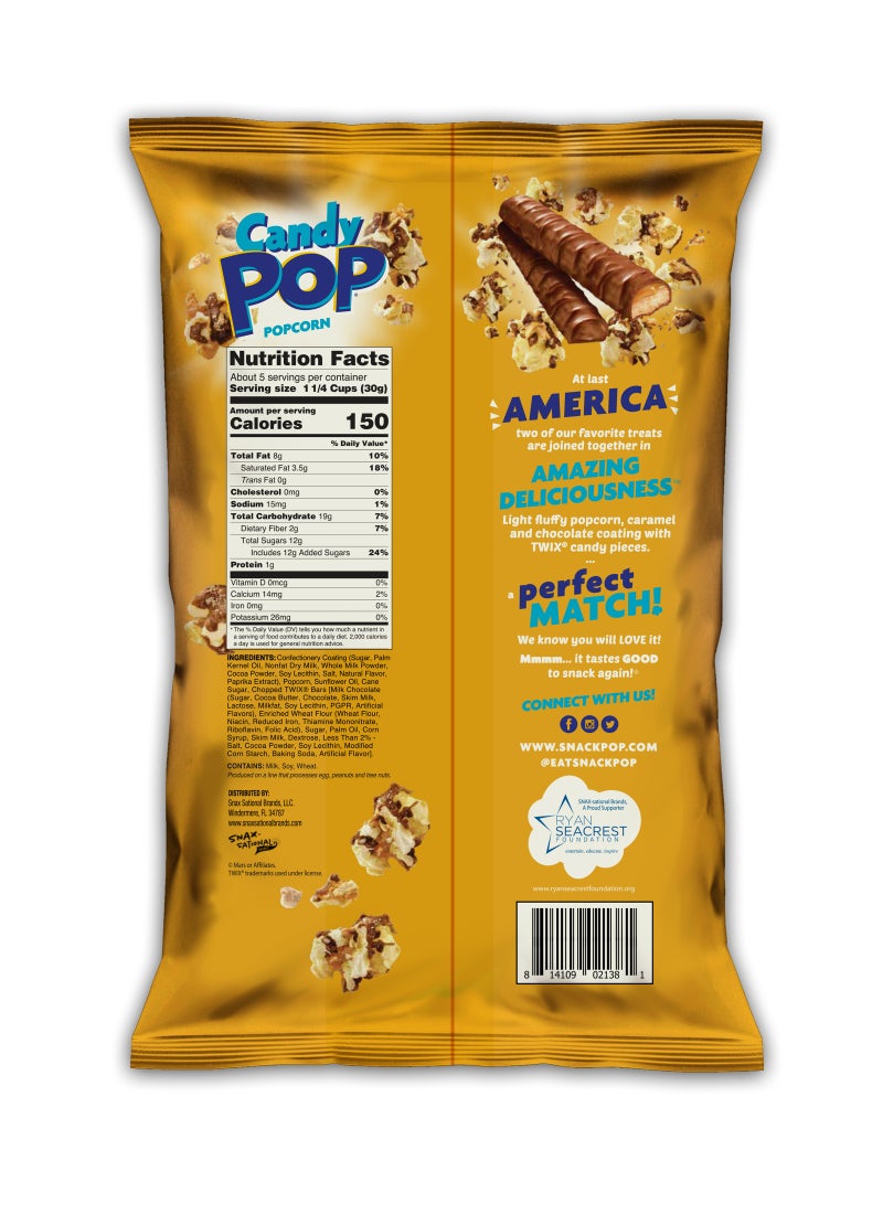 Candy Pop Twix Popcorn 149g - Image 2