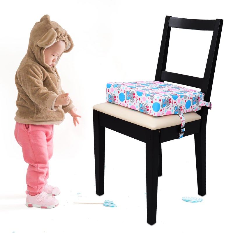 🧸 وسادة رفع مقعد بدعم للجلوس شكل كرتوني أزرق مقاومة للماء مقاس 32 8 سم حزمة واحدة - Image 1