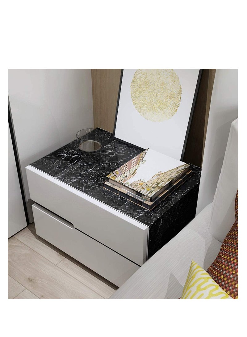 كابتن تيك ورق حائط خلفي لاصق مقاوم للماء بنمط رخامي، ملصق للأثاث، لفة بلاستيكية، قشر والصق، ورق جدران لامع بتأثير لامع، ورق اتصال من الفينيل، ديكور حائط المطبخ من 40 سم إلى 500 سم - Image 5