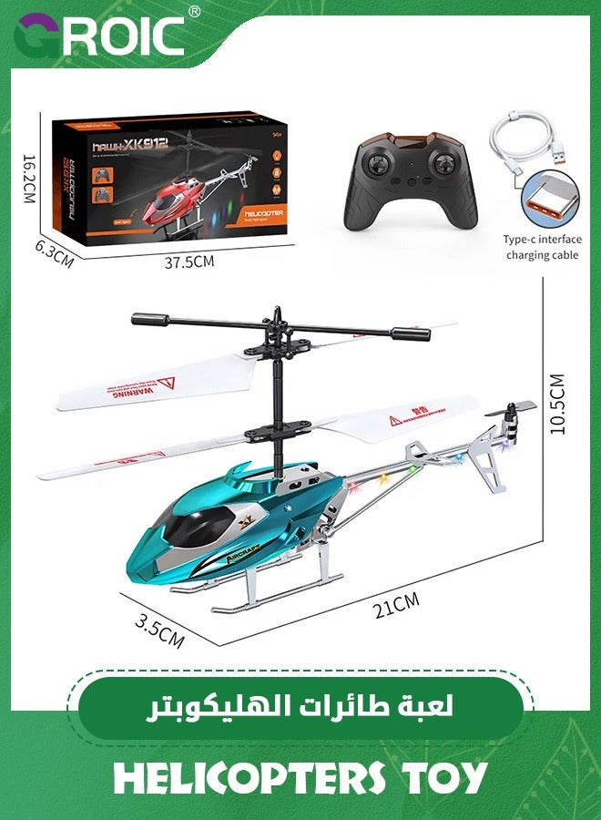 GROIC RC Helicopter,Mini Remote Control Helicopters,LED Light Modes, Altitude Hold,Remote Helicopter Toys for Kids,Helicopter Model - Image 2