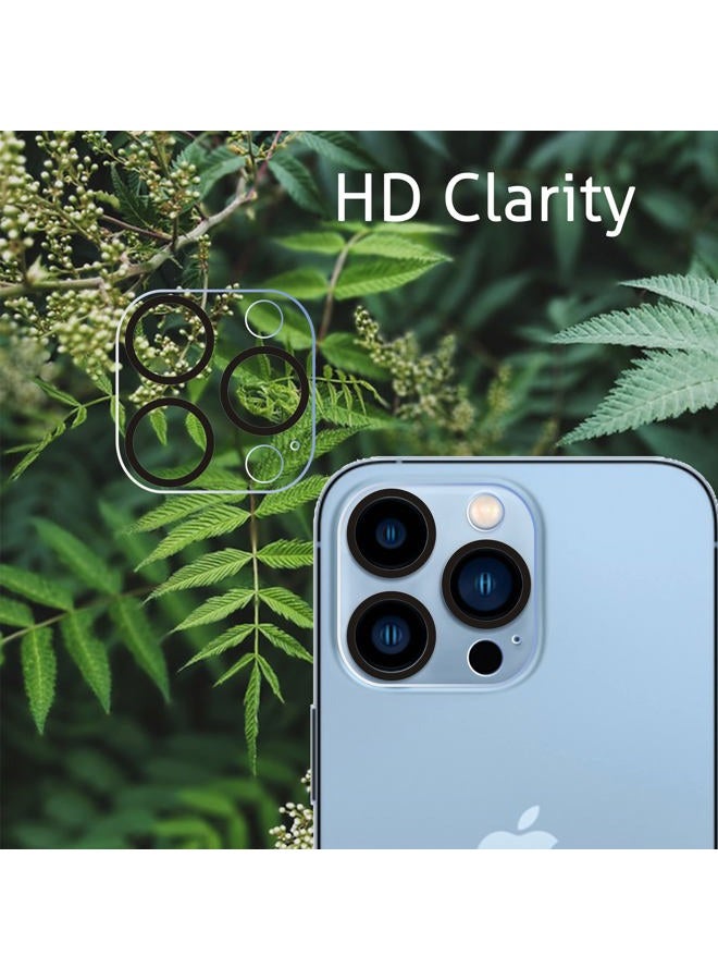 Ailun 3 Pack Screen Protector for iPhone 14 Pro[6.1 inch] + 3 Pack Camera Lens Protector,Sensor Protection,Dynamic Island Compatible,Case Friendly Tempered Glass Film,[9H Hardness] - HD - Image 3