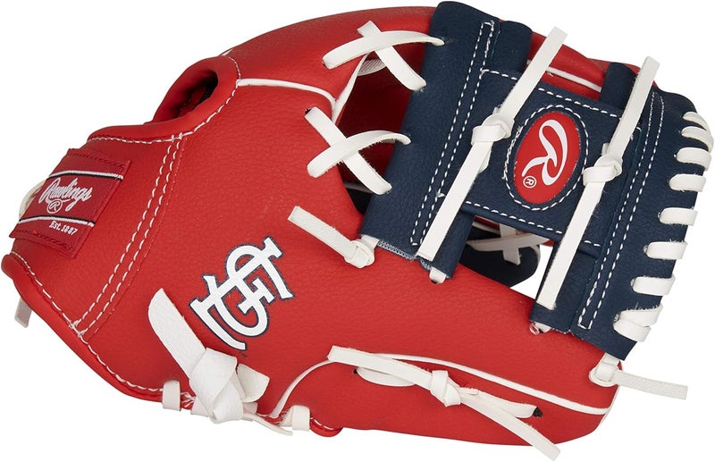 Rawlings | MLB Players Glove Series | T-Ball & Youth Baseball Gloves | 10" | All MLB Teams - Image 1