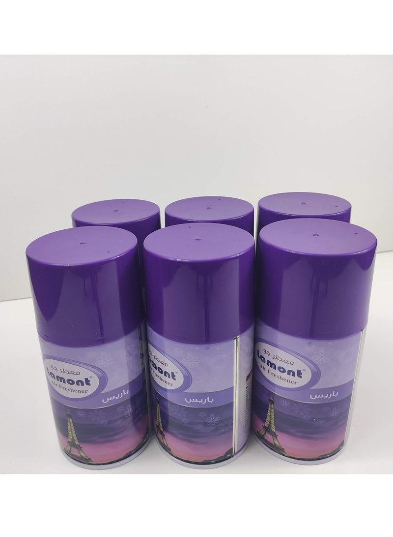 لامونت معطر بخاخ لامونت 6 قطع (باريس, 250 مل)