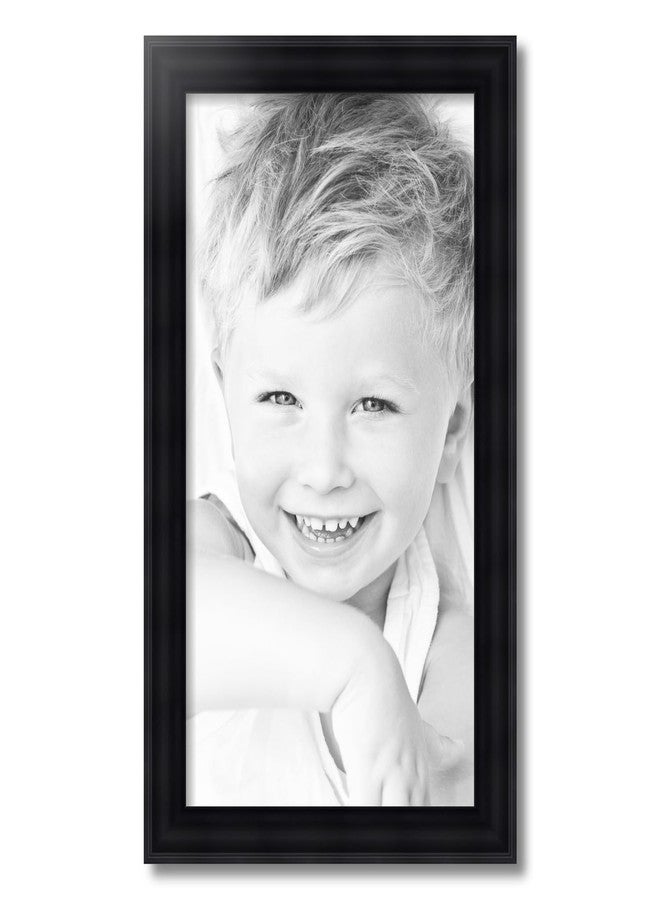ArtToFrames 14x25 inch Satin Black Reverse Step Wood Picture Frame, 2WOM10050-14x25 - Image 3