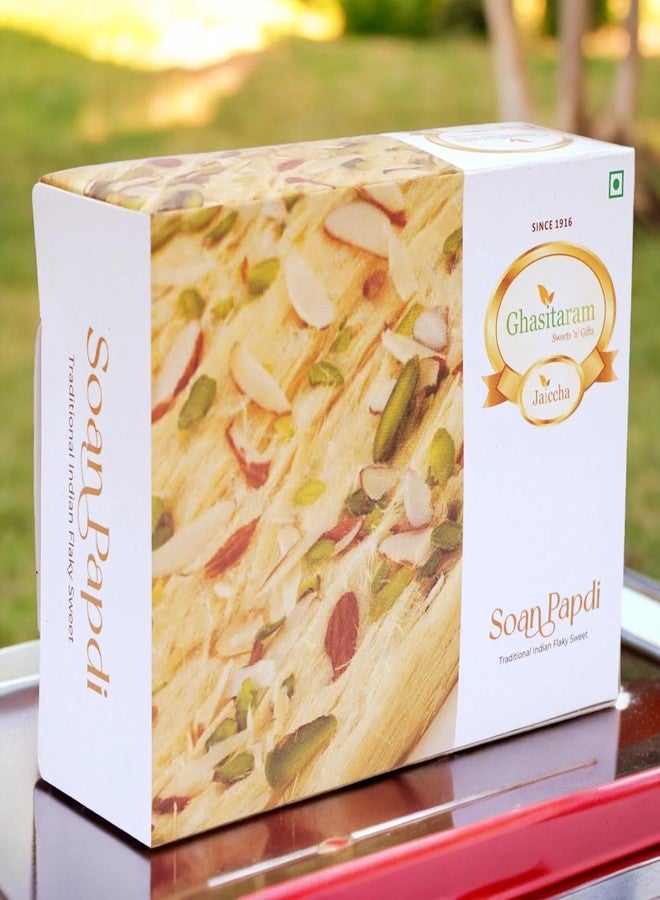 Jaiccha Ghasitaram Christmas Gifts Hamper Box 6 Goodies with Soan Papdi - Image 2
