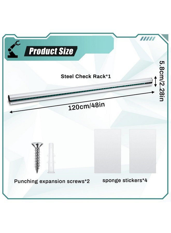 ايرينير حامل تذاكر للمطاعم، حامل تذاكر مقاس 36/48/60 بوصة، حامل طلبات المطاعم، حامل تذاكر، حامل تذاكر للمطاعم التجارية، المقاهي، الحانات، البارات (48 بوصة، قطعة واحدة) - Image 2