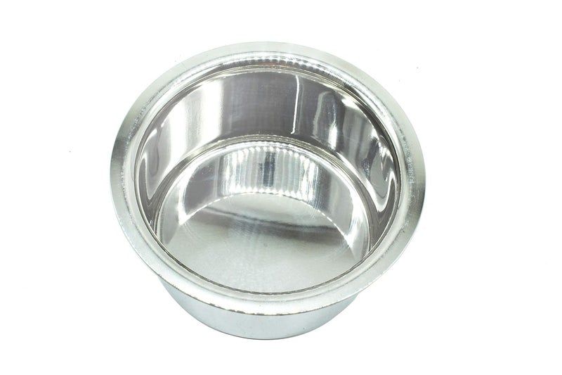 eKitchen eKitchen Set of 6 Pcs Stainless Steel Milk Pot Cook and Serve Bowl Tope Set Sizes 115cm 135cm 145cm 16cm 175cm 19cm  - Image 3