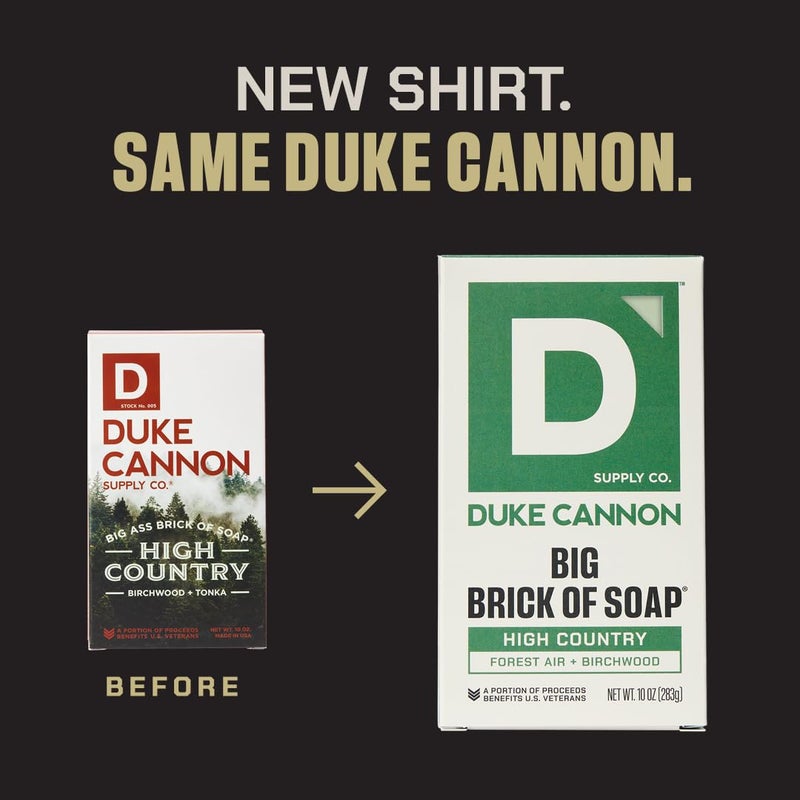 Duke Cannon Supply Co. Big Brick of Soap Bar for Men, Variety Pack (Bourbon, Sawtooth, Midnight Swim, Naval Diplomacy, High Country & Gun Smoke) - All Skin Types, 10 oz. (6 Pack) - Image 4