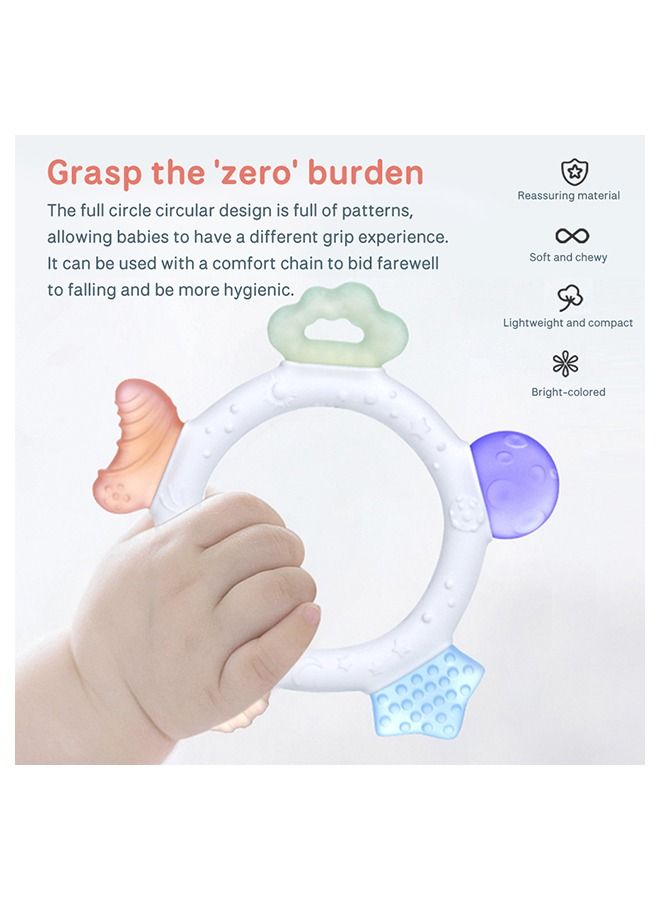 Soft Silicone Baby Toys and Teether for Babies, Suitable for Infants Aged 3-6 Month - Image 4
