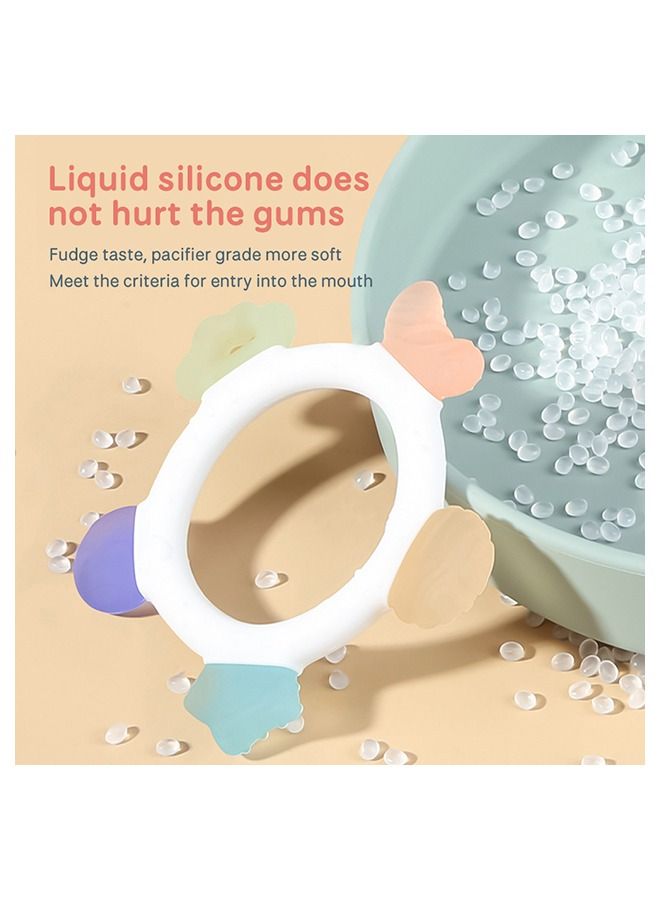 Soft Silicone Baby Toys and Teether for Babies, Suitable for Infants Aged 3-6 Month - Image 3