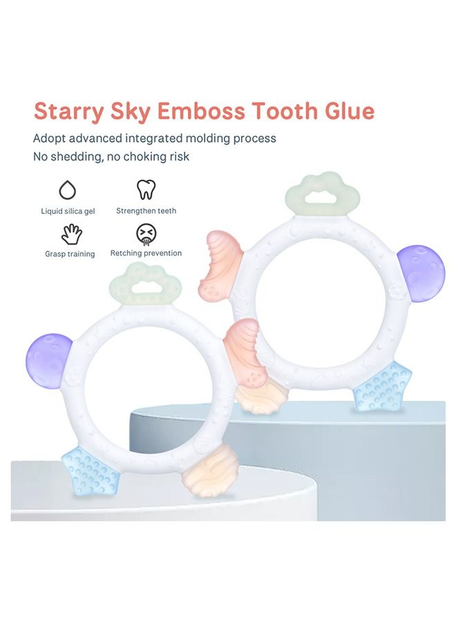 Soft Silicone Baby Toys and Teether for Babies, Suitable for Infants Aged 3-6 Month - Image 2