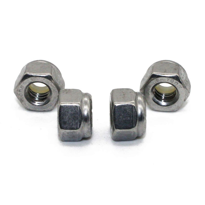 Fullerkreg Quantity 50Pcs 1/4-20 Nylon Insert Hex Lock Nuts, 18-8 Stainless Steel /SUS304/, Plain Finish, by - Image 3
