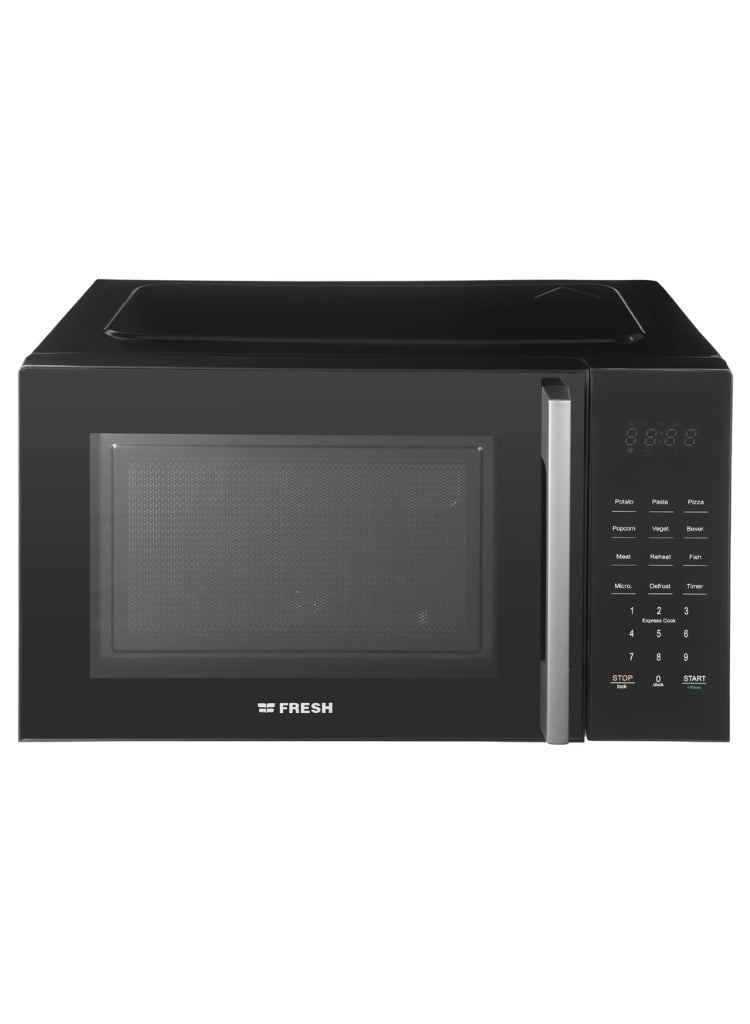 Fresh 25L Digital Black Solo Microwave FMW-25KC - Image 1
