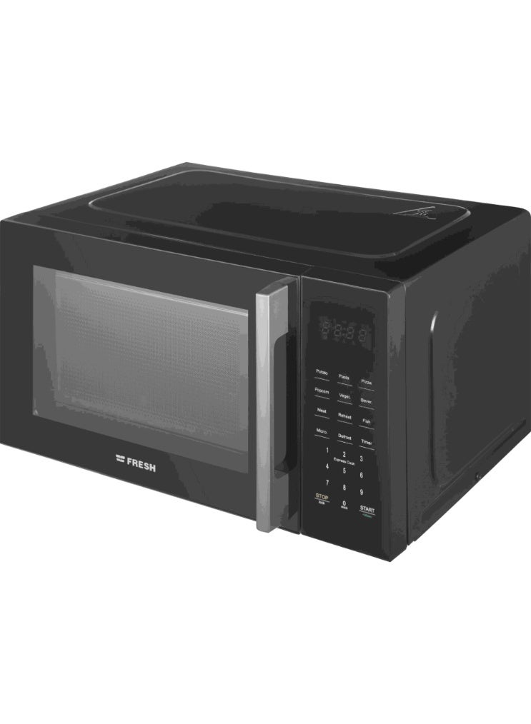 Fresh 25L Digital Black Solo Microwave FMW-25KC - Image 2