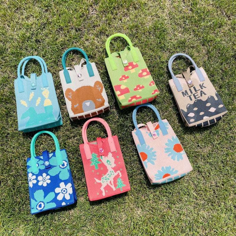Korean And Japanese New Cute Versatile Mini Phone Bag For Women Niche Design Single Shoulder Crossbody Bag Coin Purse Handbag Trendy - Image 3