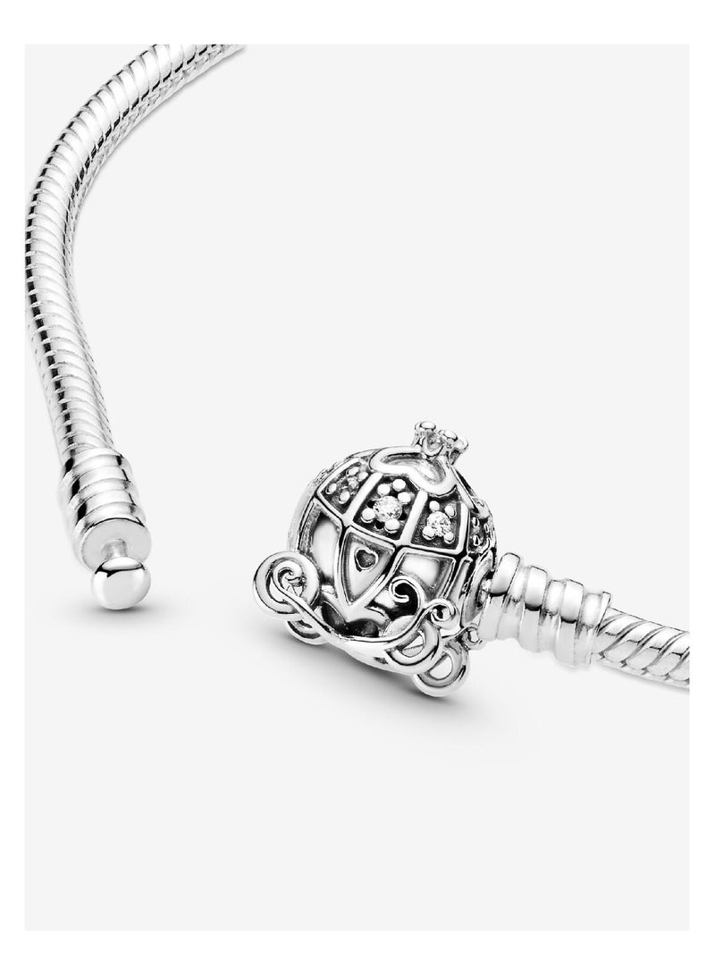 PANDORA Disney Cinderella Pumpkin Coach Clasp Pandora Moments Bracelet  - Image 3