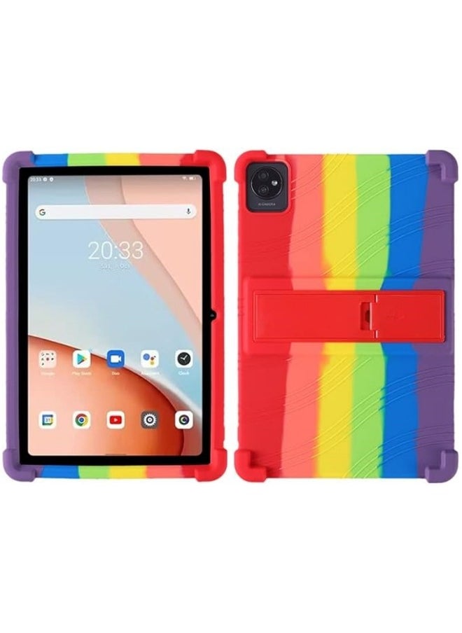 General - Case Compatible with Blackview Tab 8 WiFi 10.1" 2023 Tablet Safe Shockproof Silicone Stand Cover - Image 1
