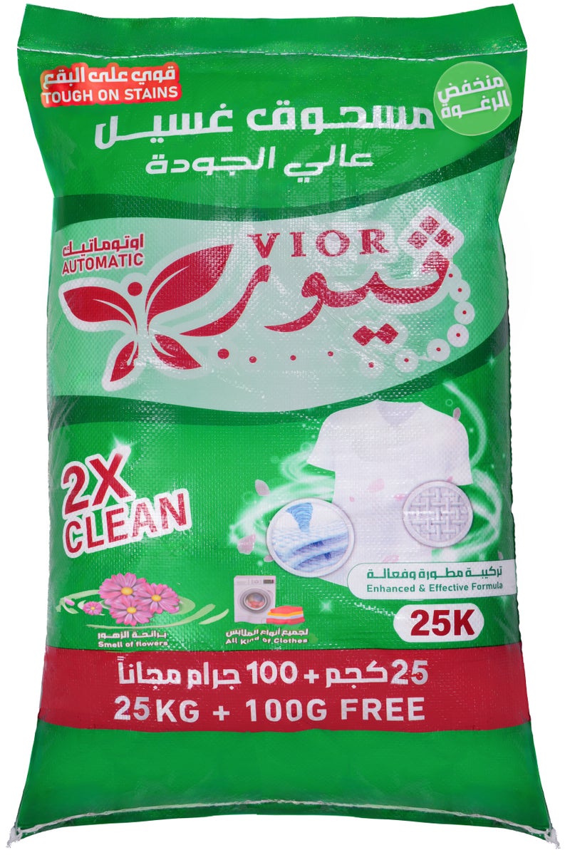vior Clothes washing powder for automatic washing machines, 25 kg - Image 1
