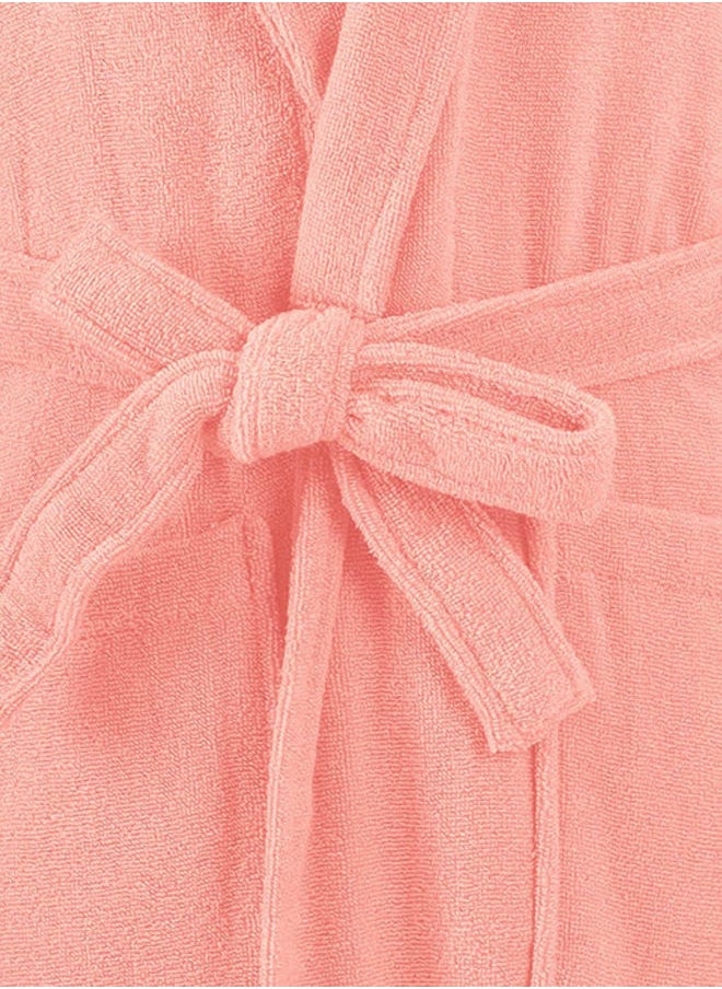 homes r us - Lauren Bathrobe, Light Pink – Medium - Image 1