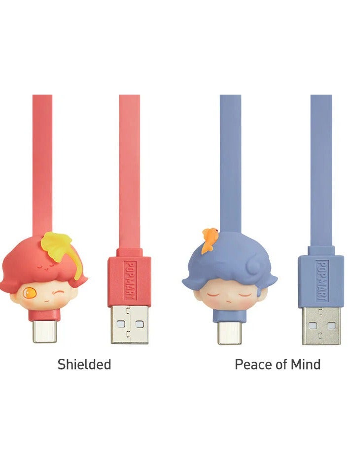 POP MART Dimoo By Your Side Series - Type C Charging Cable Blind Box | Mystery Collectible USB-C Cable Figurine | Cute Tech Accessory Gift | Suitable for iPhone 15 above Series, Android & Other USB-C Devices - Image 5
