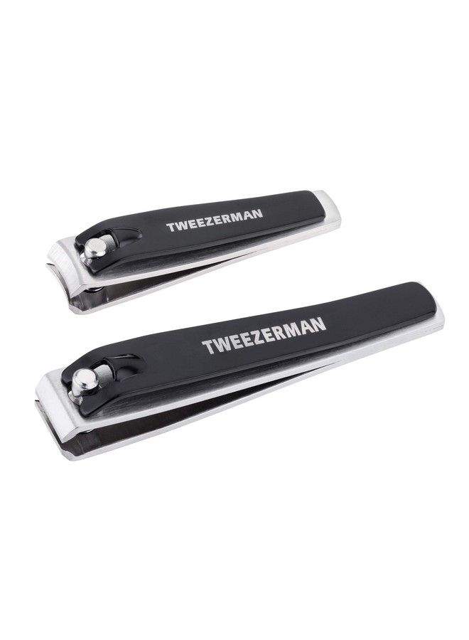 Tweezerman Stainless Steel Nail Combo Set With Fingernail And Toenail Clippers - Image 1